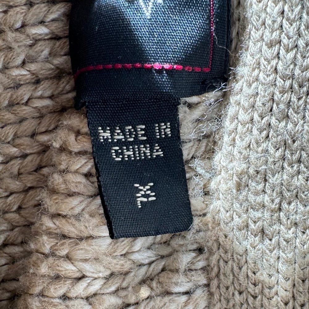 RRL Double RL Hand Knit Southwest Vintage Silk/Linen/Cotton/Wool Cardigan Sz XL‎ - Picture 10 of 11
